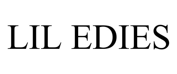 Trademark Logo LIL EDIES