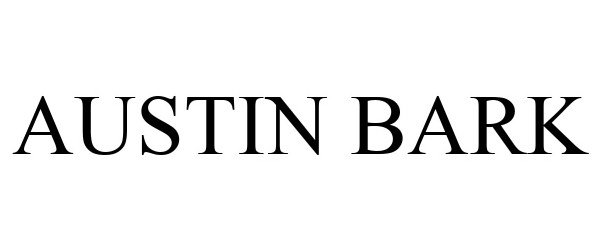 Trademark Logo AUSTIN BARK