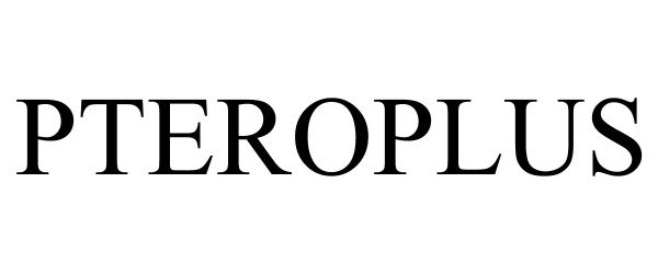 Trademark Logo PTEROPLUS