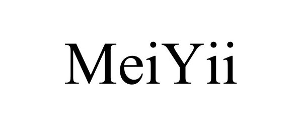 Trademark Logo MEIYII