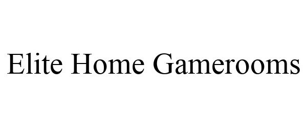 ELITE HOME GAMEROOMS