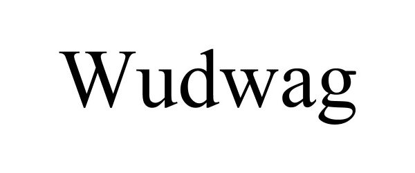 Trademark Logo WUDWAG