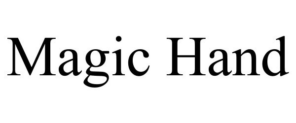 Trademark Logo MAGIC HAND