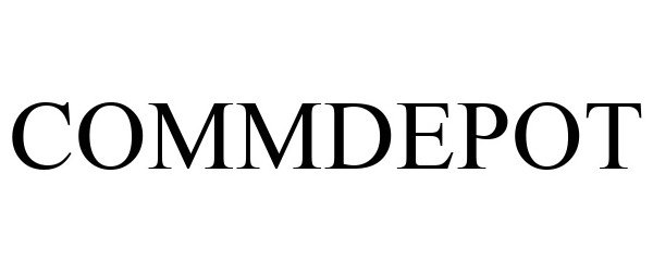 Trademark Logo COMMDEPOT