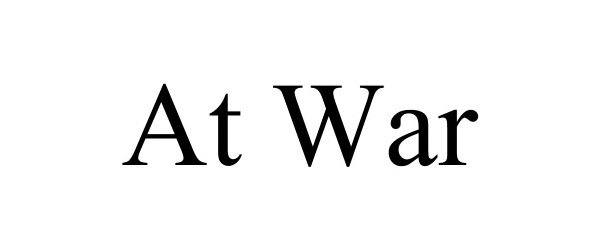 Trademark Logo AT WAR