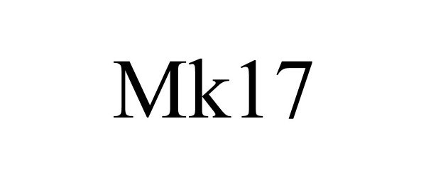 Trademark Logo MK17