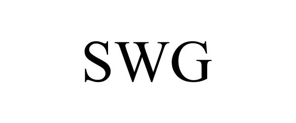 Trademark Logo SWG