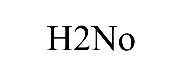 Trademark Logo H2NO