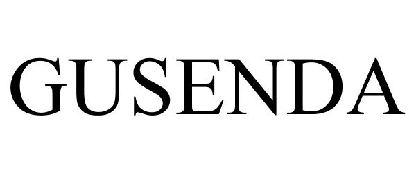Trademark Logo GUSENDA