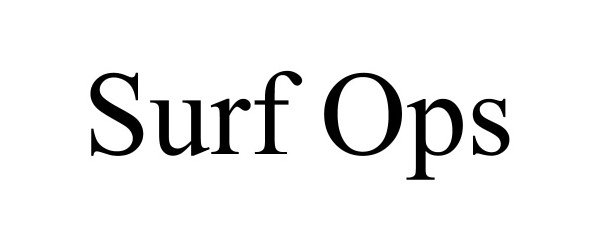  SURF OPS