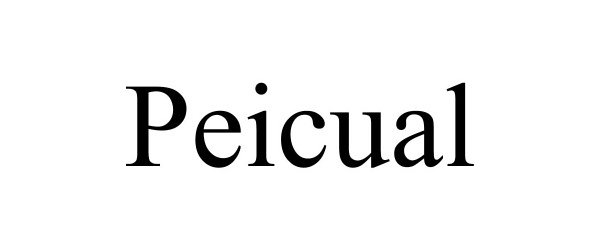 Trademark Logo PEICUAL