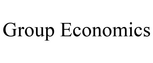  GROUP ECONOMICS