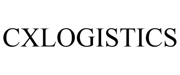 Trademark Logo CXLOGISTICS