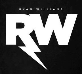 Trademark Logo RYAN WILLIAMS RW