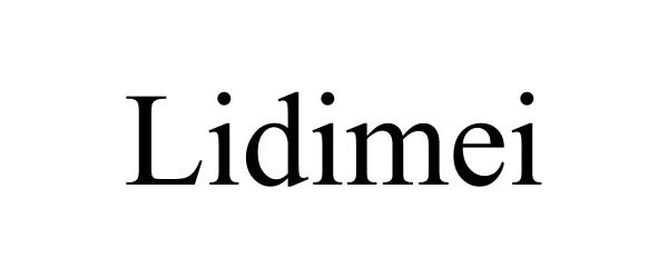 Trademark Logo LIDIMEI