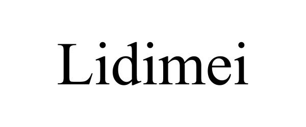  LIDIMEI