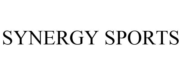 Trademark Logo SYNERGY SPORTS