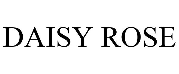 Trademark Logo DAISY ROSE