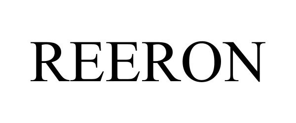 Trademark Logo REERON