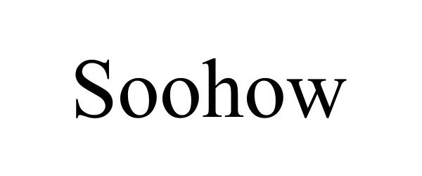 Trademark Logo SOOHOW