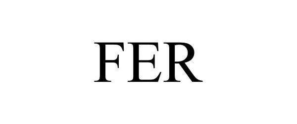 Trademark Logo FER