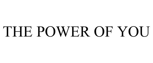 Trademark Logo THE POWER OF YOU