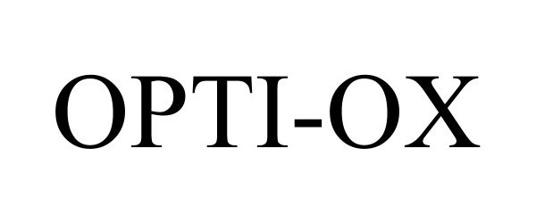 Trademark Logo OPTI-OX