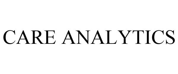 Trademark Logo CARE ANALYTICS