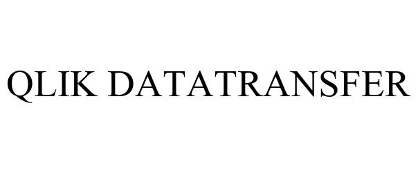  QLIK DATATRANSFER