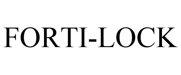 Trademark Logo FORTI-LOCK