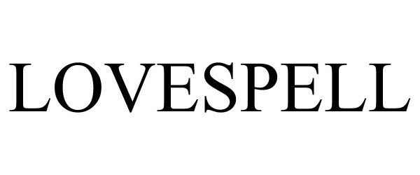 Trademark Logo LOVESPELL