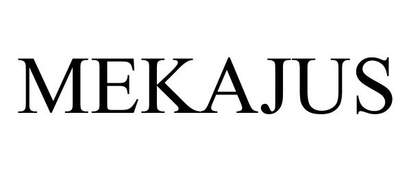 Trademark Logo MEKAJUS