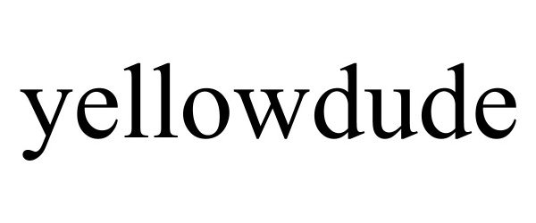 Trademark Logo YELLOWDUDE
