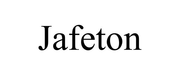 Trademark Logo JAFETON