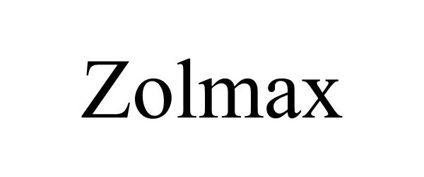 Trademark Logo ZOLMAX