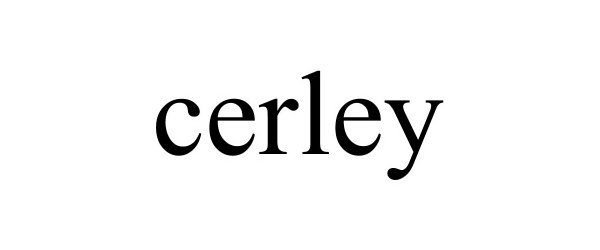 Trademark Logo CERLEY