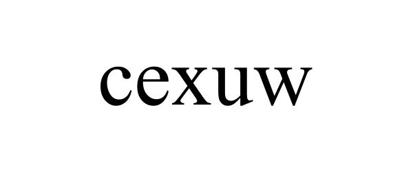 Trademark Logo CEXUW