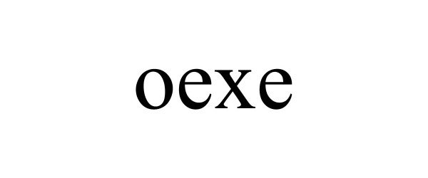 Trademark Logo OEXE