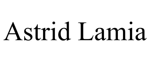 Trademark Logo ASTRID LAMIA