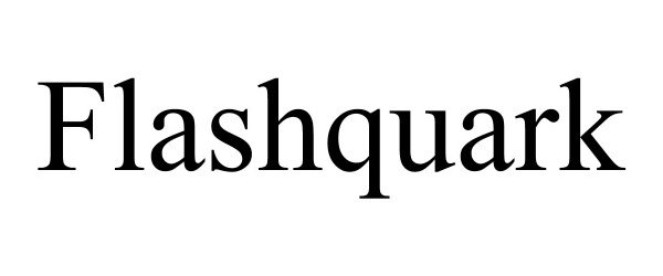 Trademark Logo FLASHQUARK