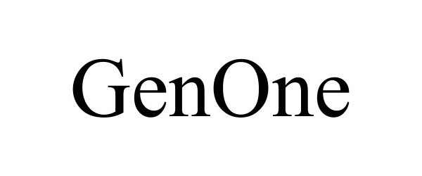 Trademark Logo GENONE