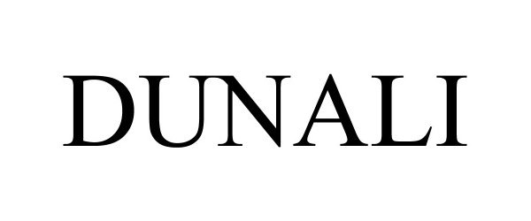 Trademark Logo DUNALI