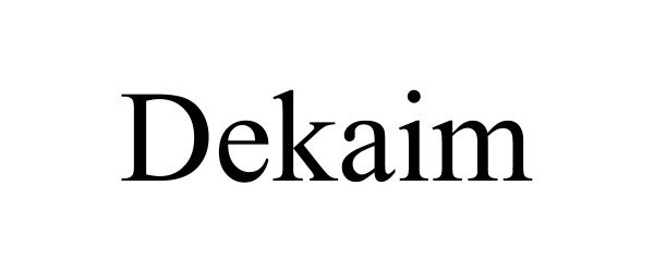  DEKAIM