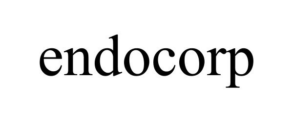 Trademark Logo ENDOCORP