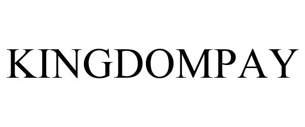 Trademark Logo KINGDOMPAY
