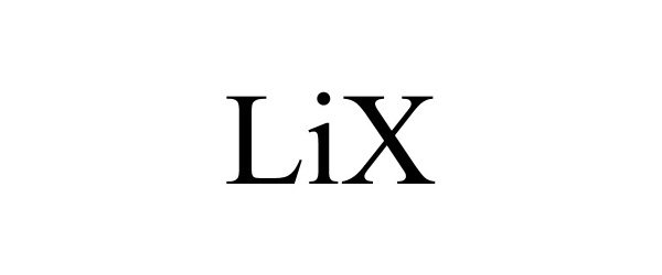 Trademark Logo LIX