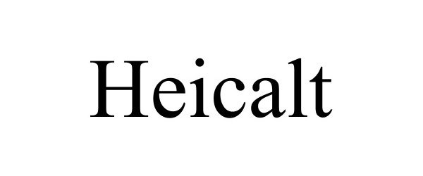 Trademark Logo HEICALT