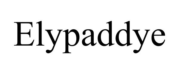  ELYPADDYE