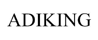 Trademark Logo ADIKING