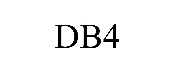 Trademark Logo DB4